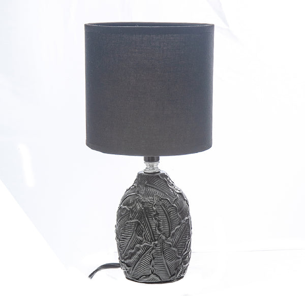 Ceramic Table Lamp With Shade Leaflet