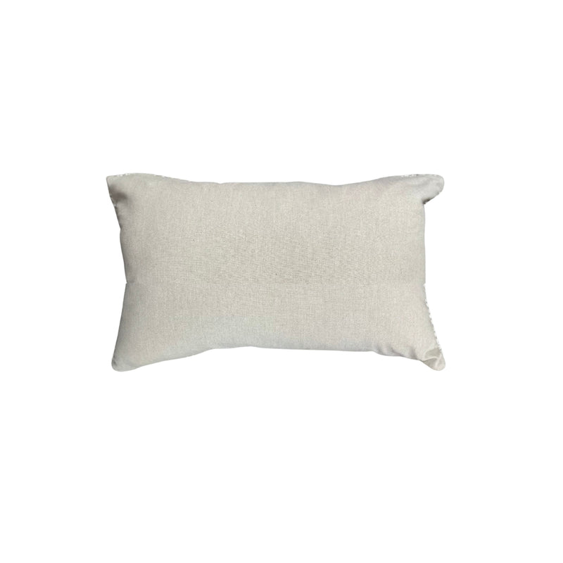Cotton Linen Viscose Chenelle Cushion 16 X 26 - Set of 2
