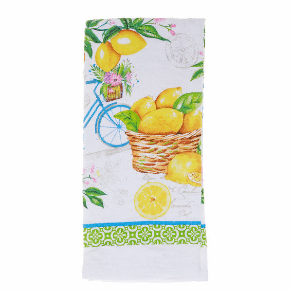 Hand Towel Lemon Fruit - Set of 6