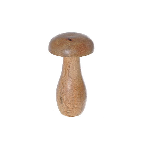 Mango Wood Decorative Mushroom
