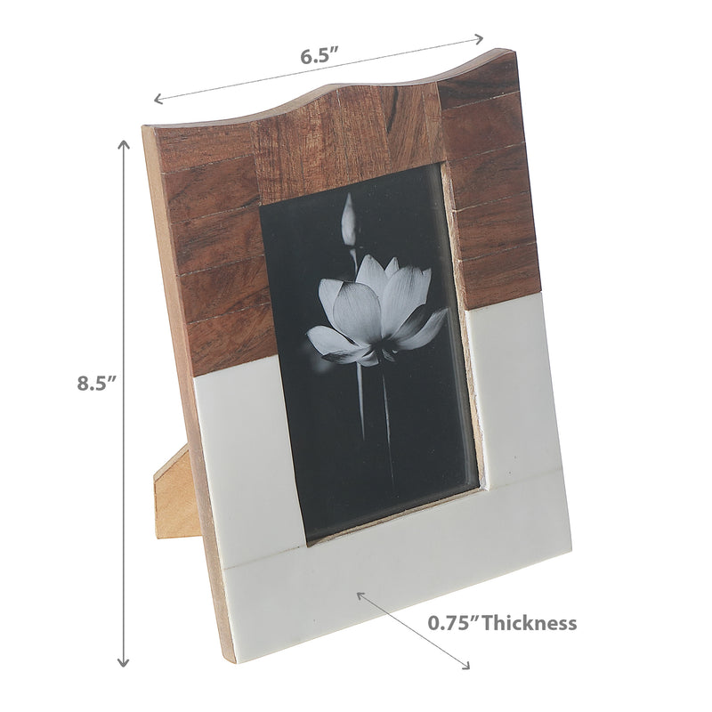 Wooden & Resin Inlay Photo Frame