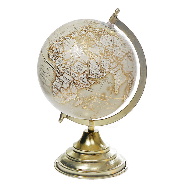 Decorative Gold Globe With Stand