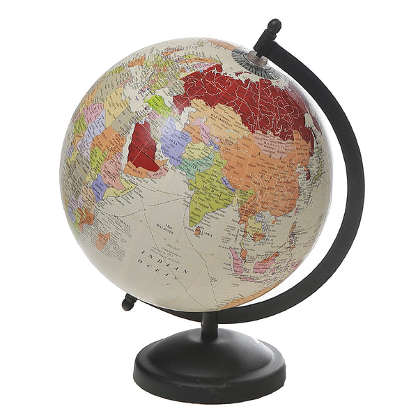 Decorative Ivory Globe With Stand