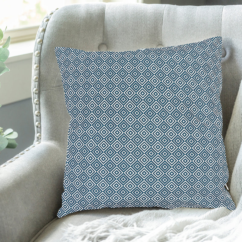 Cotton Cushion Geometric 18 X 18 - Set of 2