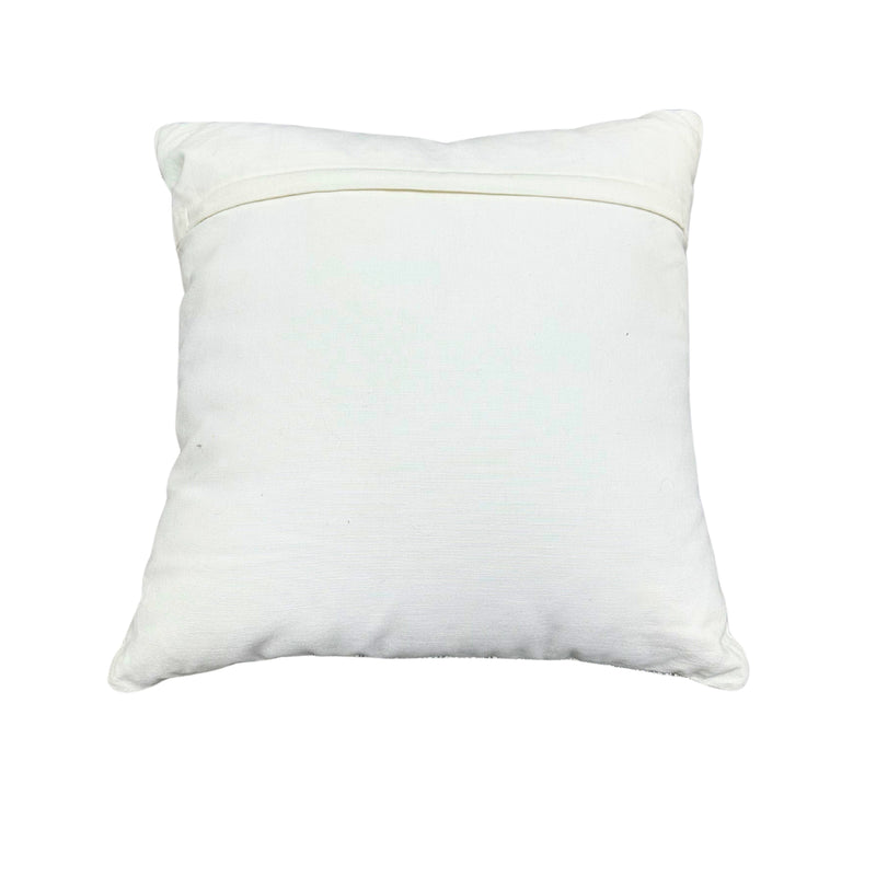 Cotton Jute Arrow Cushion 18 X 18 - Set of 2
