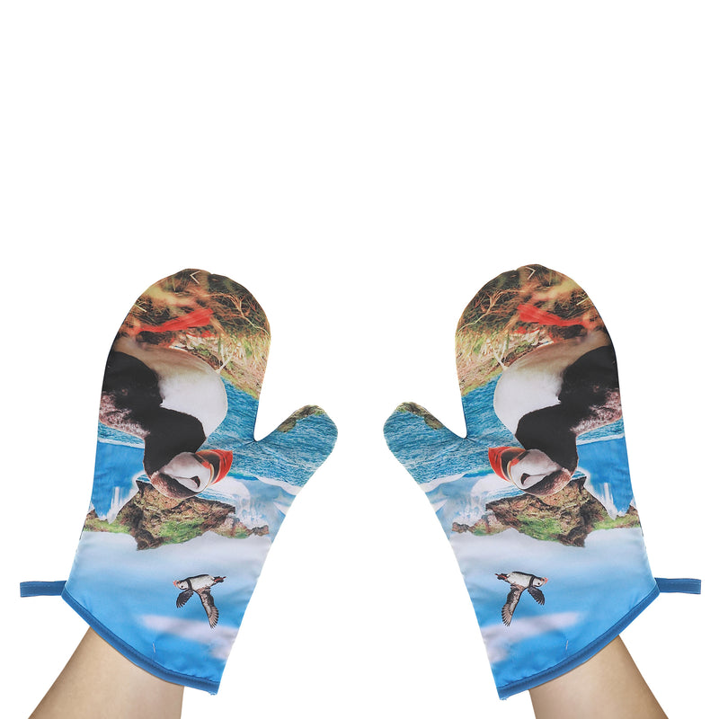 Oven Mitts 2PC Puffin - Set of 2