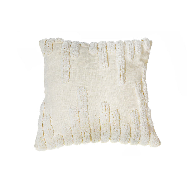 Slub Cotton Ivory Cushion Speed 18 X 18 - Set of 2