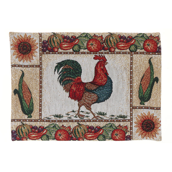 Tapestry Placemat (Harvest Season ) (13 X 18) - Set of 12