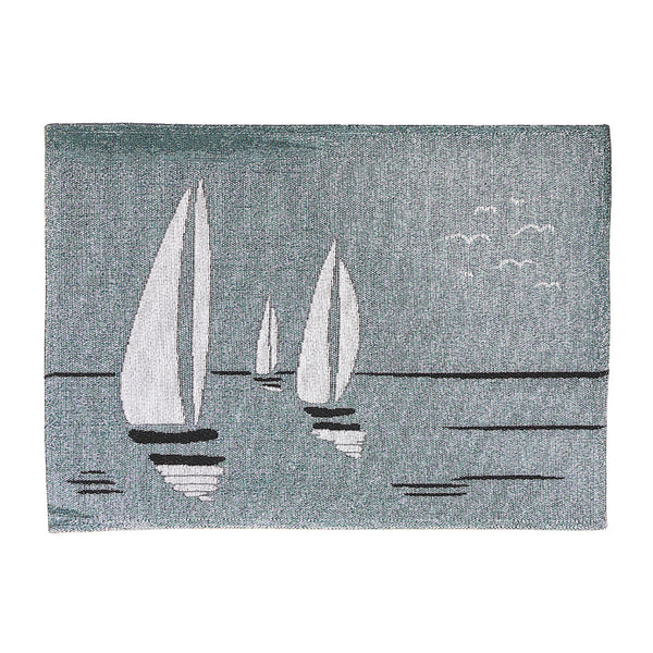 Tapestry Placemat (Sailboat) (13 X 18) - Set of 12