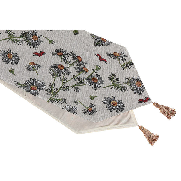 Tapestry Table Runner (Dragonfly Floral) (36")