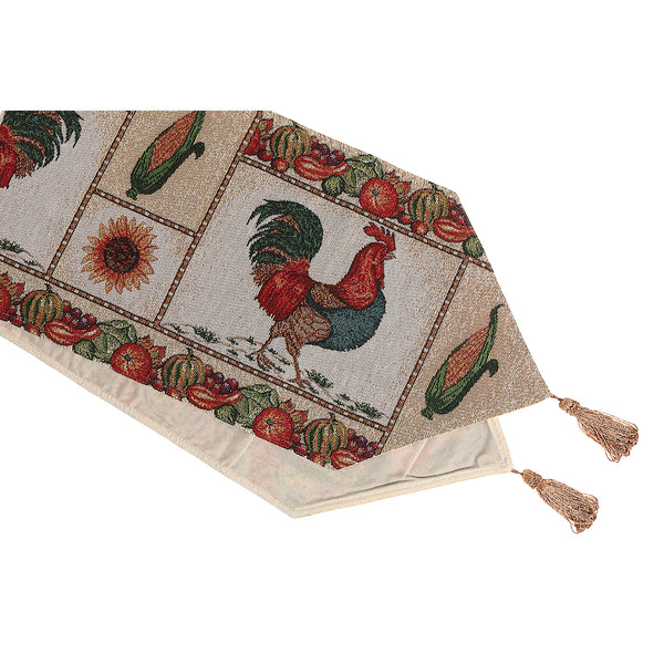 Tapestry Table Runner (Harvest Season) (54")
