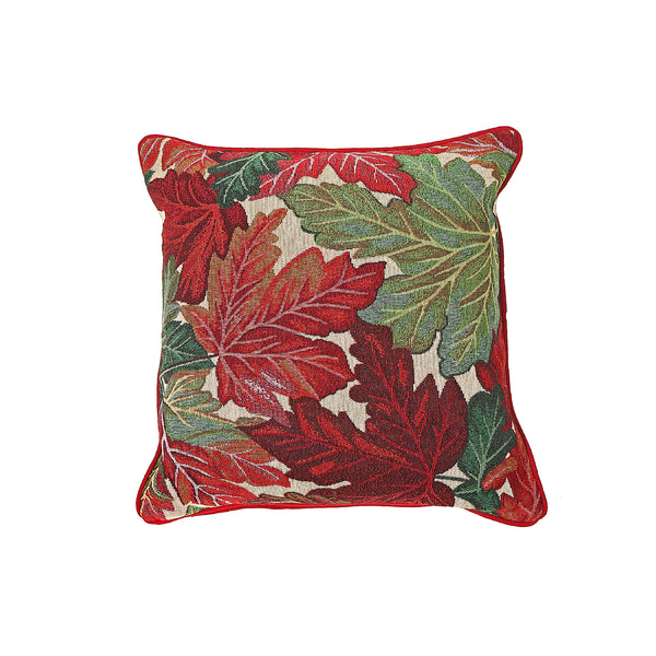 Tapestry Cushion (Maple Leaves) (18 X 18) - Set of 2