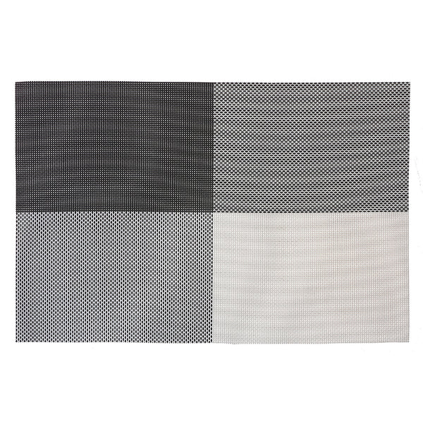 Vinyl Placemat Tempo Gray - Set of 12