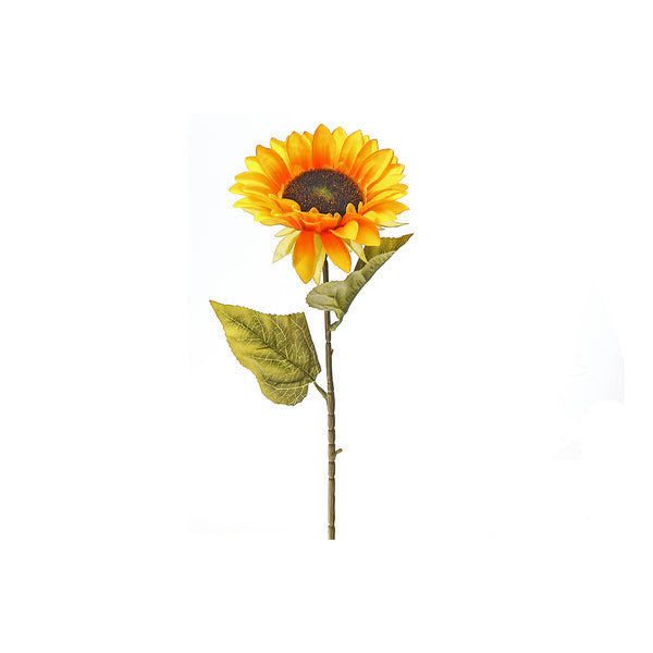 Artificial Single Sunflower Pick - Set of 6