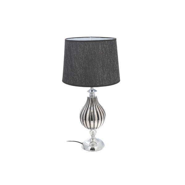 Ceramic Table Lamp With Shade (Black Terra)