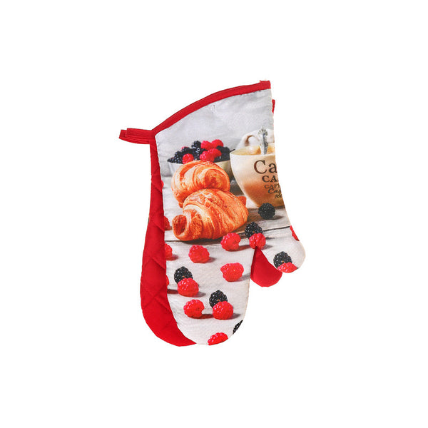 Oven Mitts (2 Pcs) (Croissant Cafe) - Set of 2