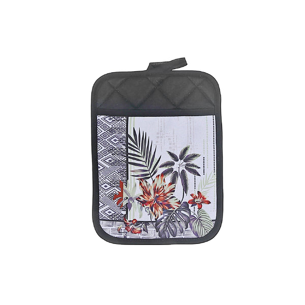 Pot Holder With Pocket Tropical Chic - Set of 4