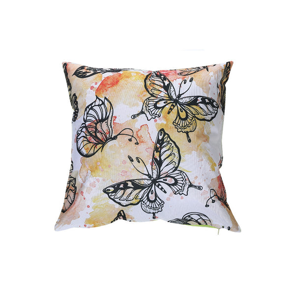 Outdoor Waterproof Cushion (Wispy Butterflies) - Set of 2