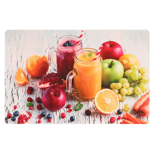 Plastic Placemat (Fruit Smoothie) - Set of 12