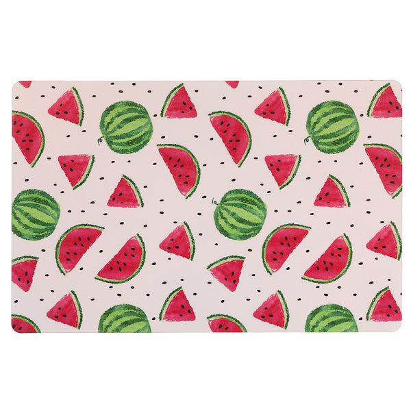 Plastic Placemat (Watermelon) - Set of 12