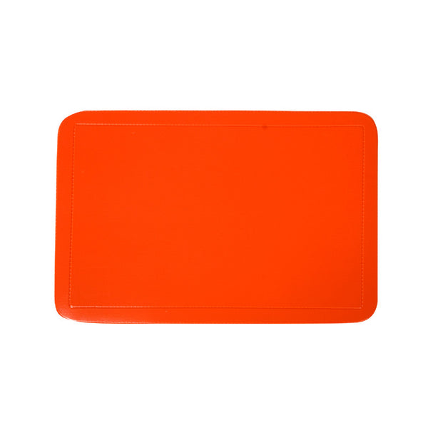 Plastic Placemat (Orange) - Set of 12