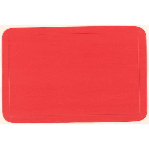 Plastic Placemat (Red) - Set of 12