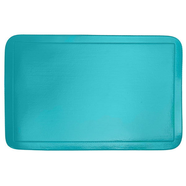Plastic Placemat (Teal) - Set of 12