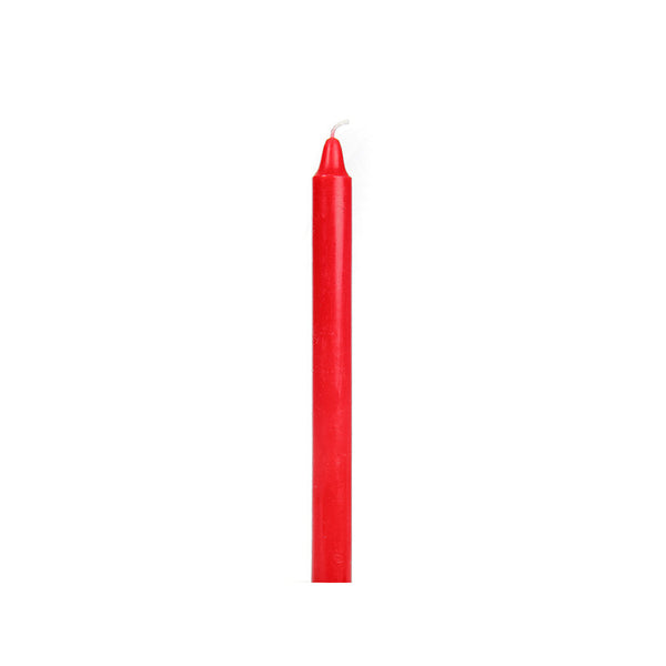 10" Unscented Columns (Red) (12/Display) - Set of 12