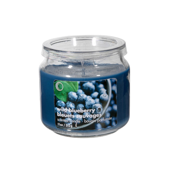 11 Oz Scented Jar With Pvc Lid (Wild Blueberry) - Set of 2