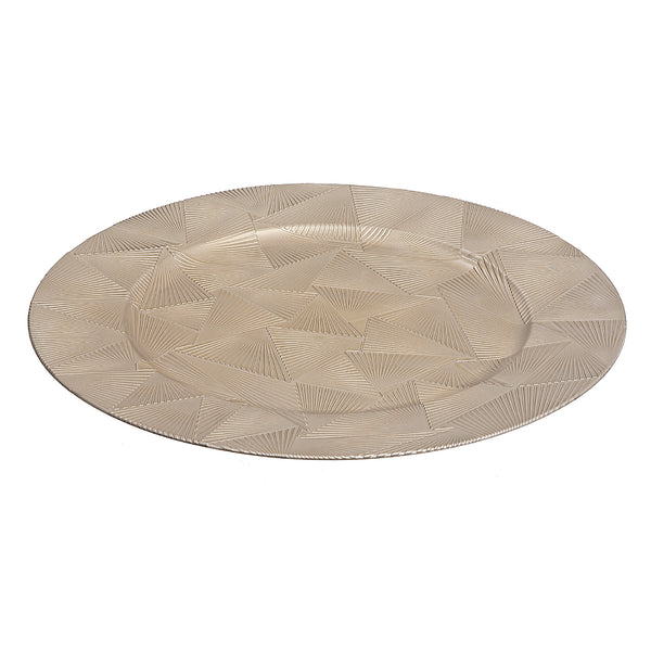 Charger Plate (Trinity) (Champagne) (13") - Set of 6