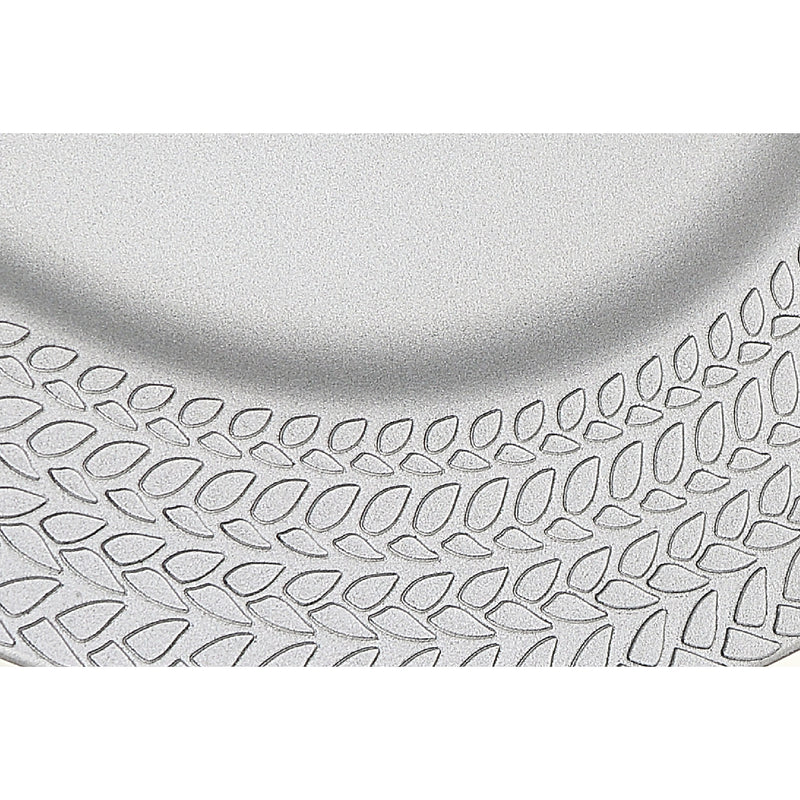 Charger Plate (Braids) (Silver) (13") - Set of 6