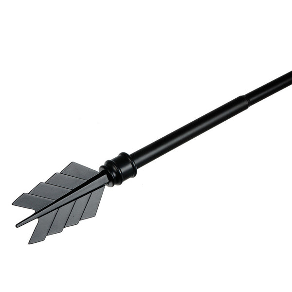 16/19Mm Metal Drape Pole Set (Quill - Black) (48-84)