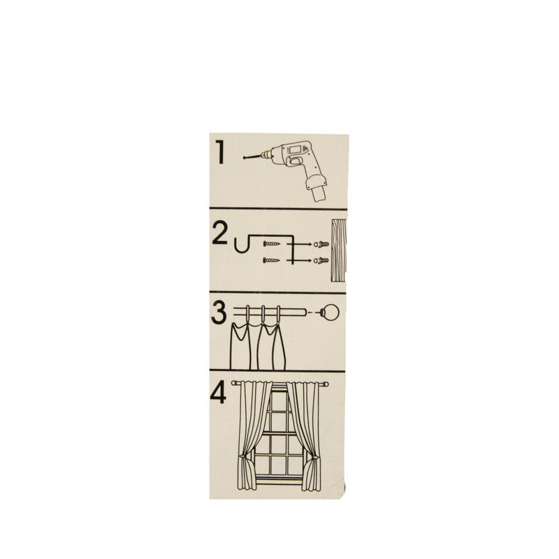 25/28Mm Drape Pole Set (Sigma - Nickel)(28-48)