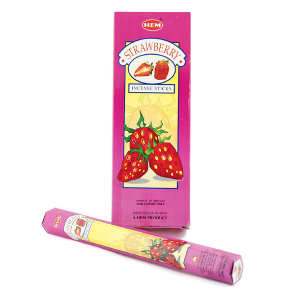 Hem Incense (20 Stick) - Strawberry - Set of 6