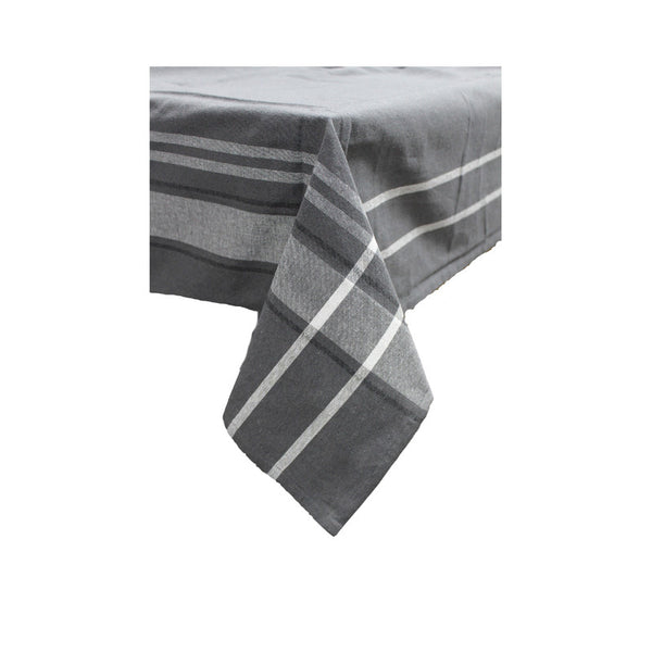 French Border Tablecloth (60 X 90) (Charcoal Gray)