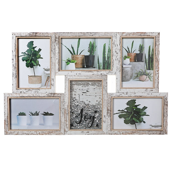 Mdf Collage Frame With Sequin (6 - 4X6)