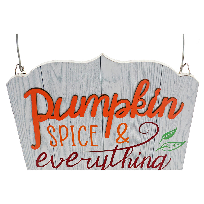 Pumpkin Spice & Everything Nice Hanger