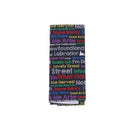 Microfibre Hand Towel Colorful Sayings - Set of 6