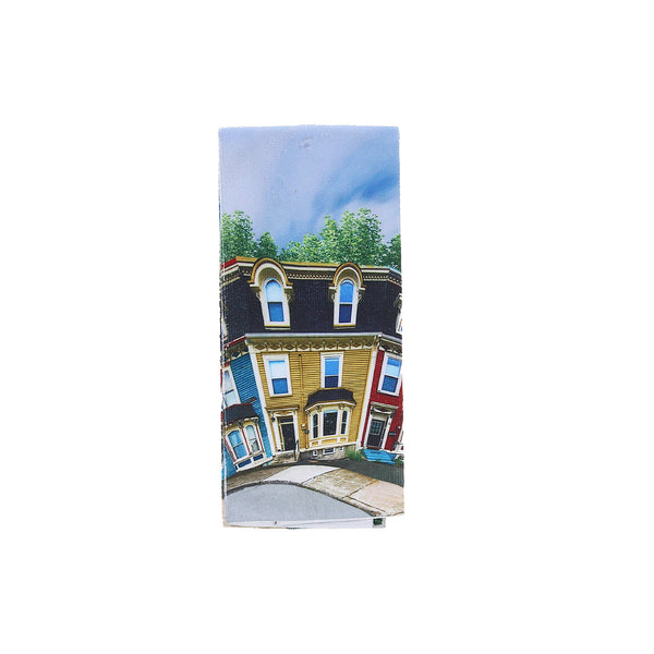 Microfibre Hand Towel Whimsical Rowhouse - Set of 6