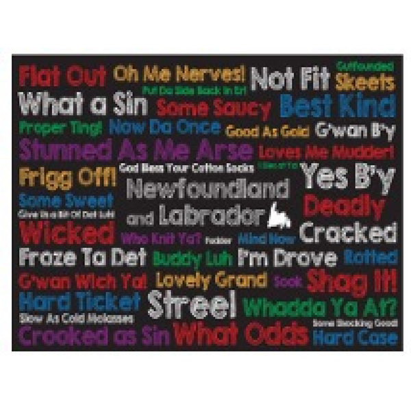 Canvas Wall Art Colorful Sayings 20 X 16
