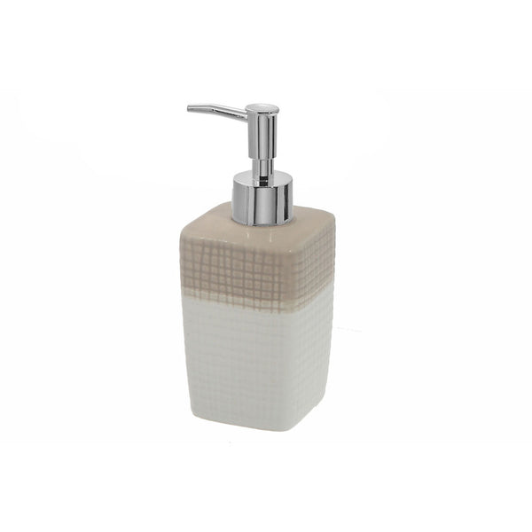 Ceramic Lotion Dispenser (Lattice) - Set of 2