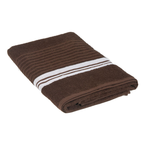 Deluxe Bath Towel (27 X 50) (Chocolate) - Set of 2