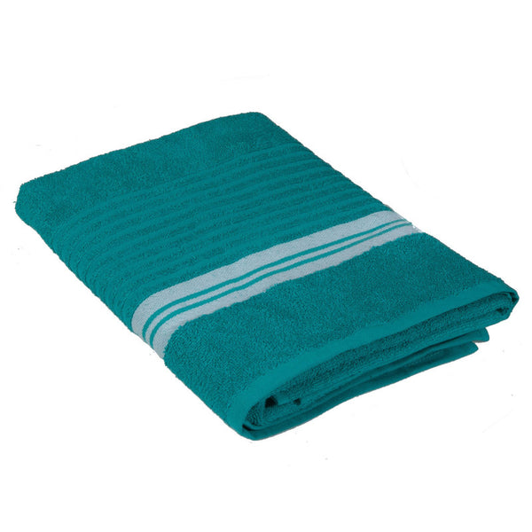 Deluxe Bath Towel (27 X 50) (Teal) - Set of 2