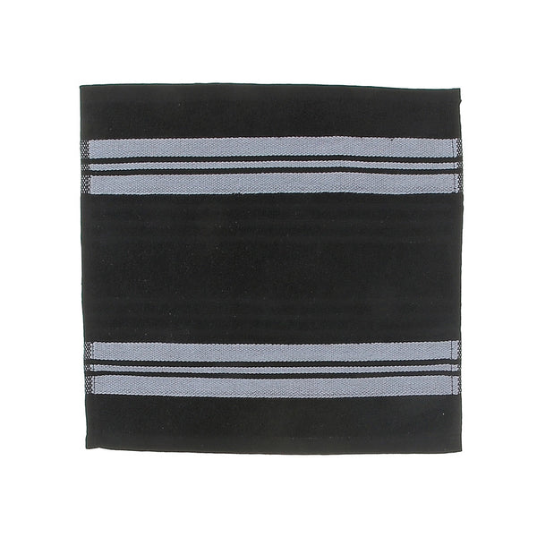 Deluxe Wash Cloth (12 X 12) (Black) - Set of 6