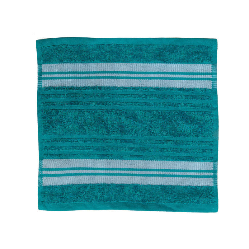 Deluxe Wash Cloth (12 X 12) (Teal) - Set of 6