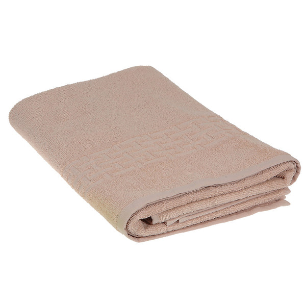 Basketweave Bath Towel (27 X 50) (Taupe) - Set of 2