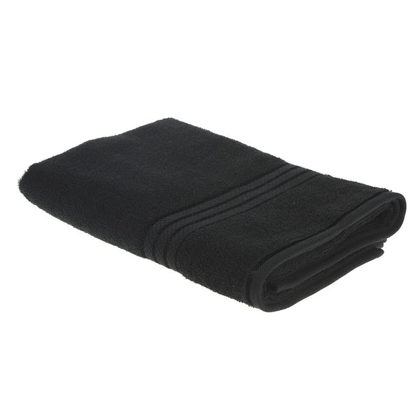 Ellis Bath Towel (27 X 50) (Black) - Set of 2
