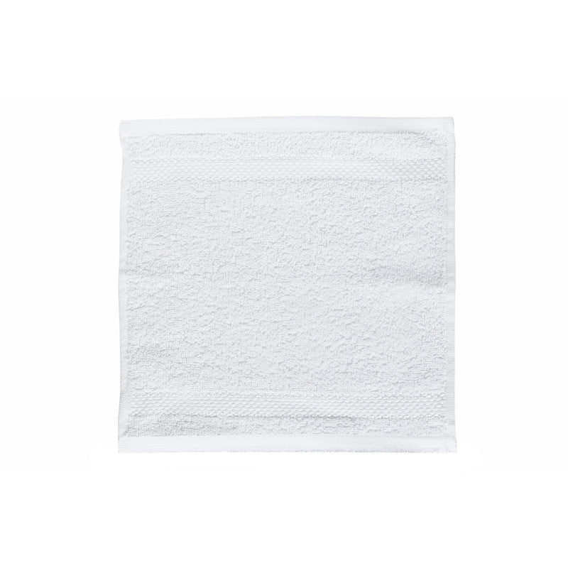 Ellis Wash Cloth (12 X 12) (White) - Set of 6