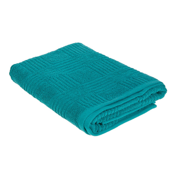 Arista Bath Towel (27 X 50) (Teal) - Set of 2