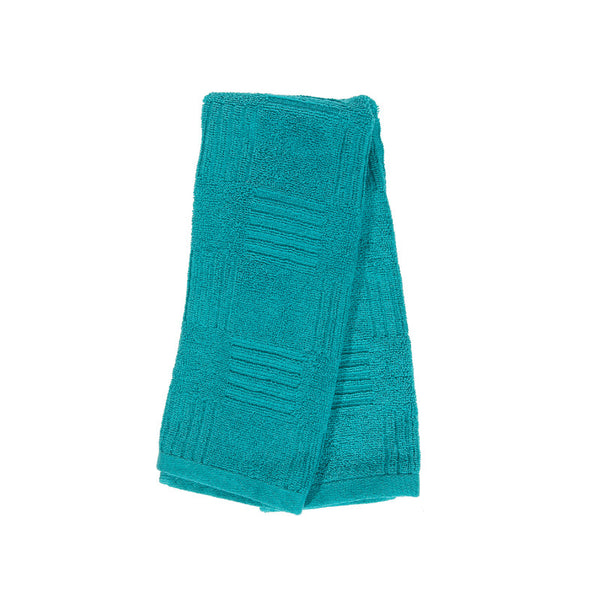 Arista Hand Towel (16 X 27) (Teal) - Set of 6